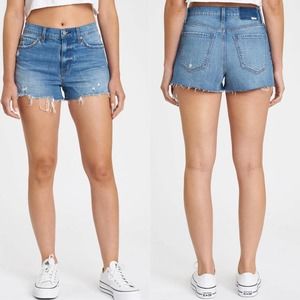 Daze Women’s Troublemaker High-Rise Cutoff Shorts Size 28 NWT